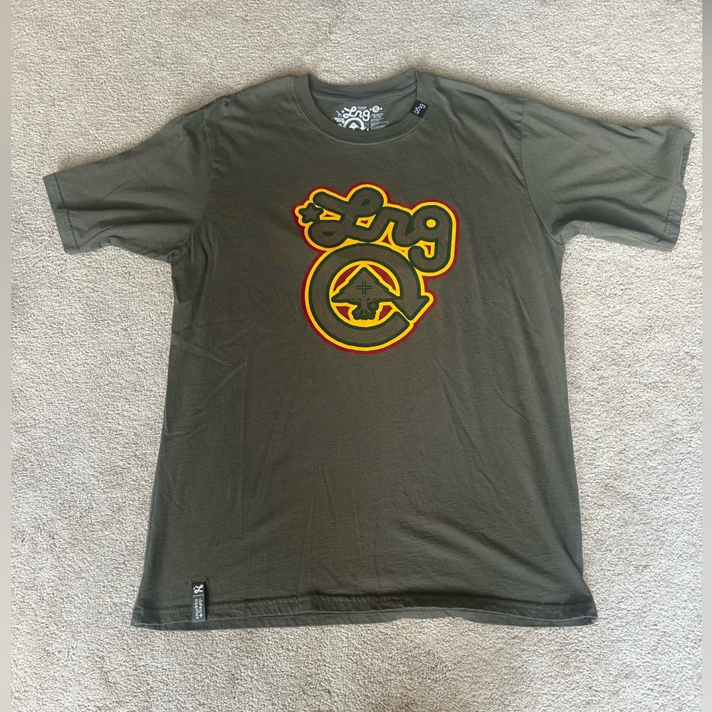 LRG men’s XL sage green tee